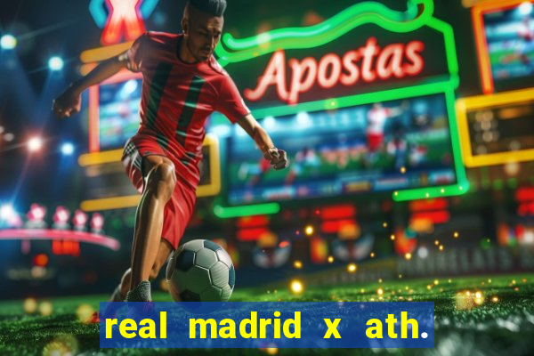 real madrid x ath. bilbao palpite